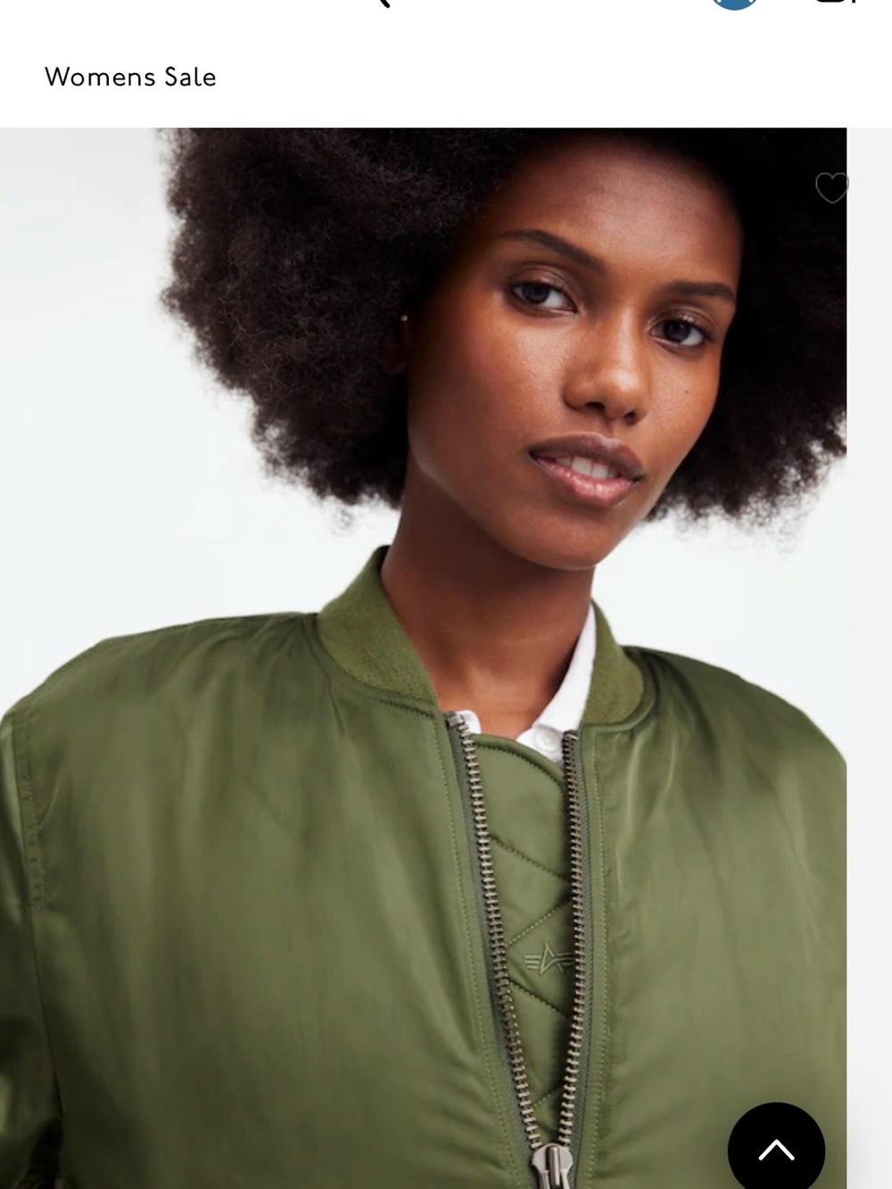 Madewell + Alpha Industries Flight Jacket - Picture 4 of 8
